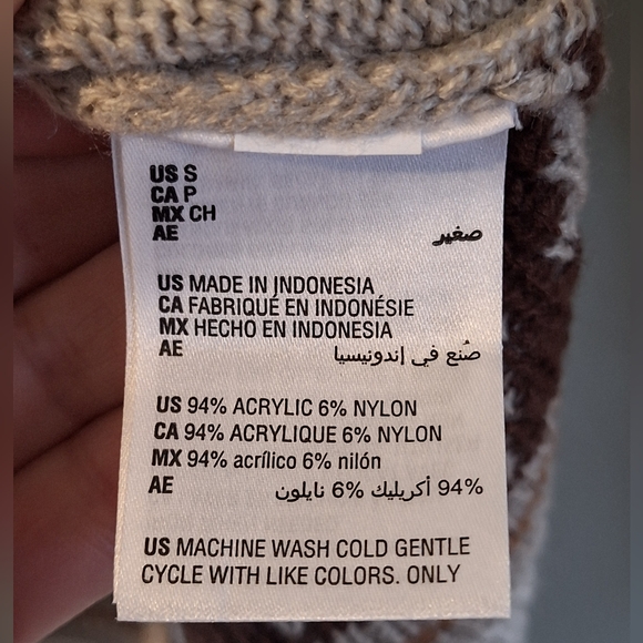 Style & Co Fair Isle Sweater - S - Picture 6 of 6